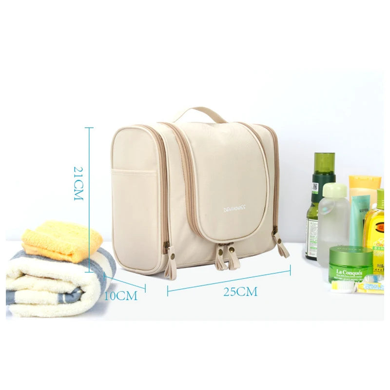 Brand Women Cosmetic Bag High Quality Travel Cosmetic Organizer Zipper Portable Makeup Bag Designers Cosmetic Bag