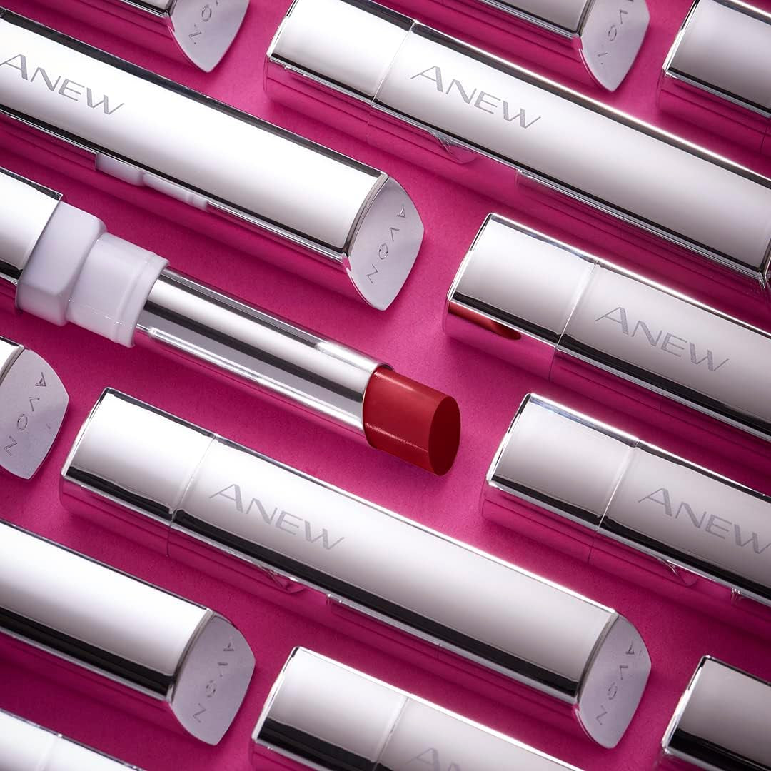 Anew Revival Serum Lipstick Blossoming Pink, with Moisturising Glycerine for Long Lasting Hydration