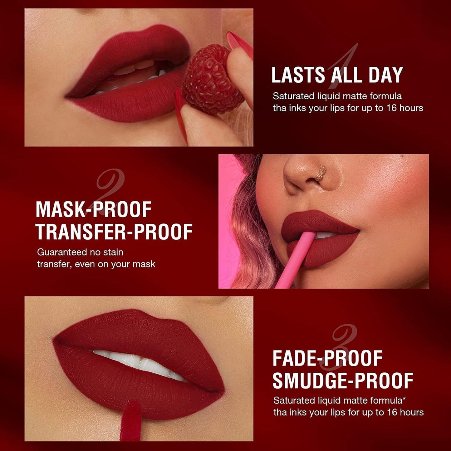 12 Pcs Liquid Lipstick Lipliner Set Nude Lipliner Matte Lipstick Long Lasting Non-Fading Waterproof Lip Glosses Makeup Set Gift for Women (Set C)