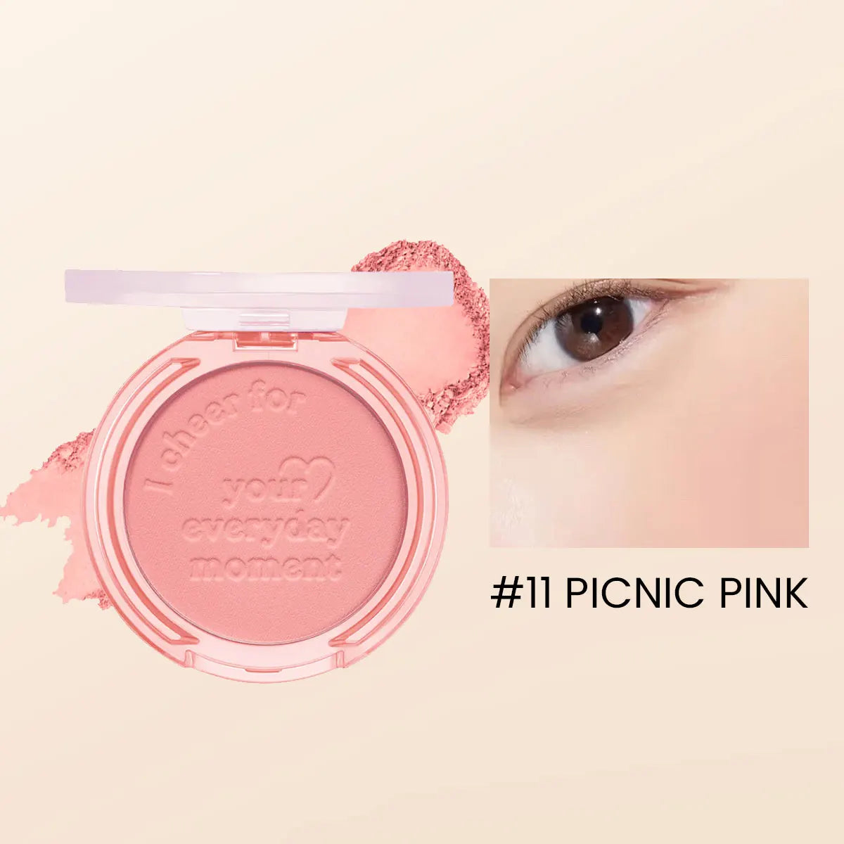 PURE BLUSHED SUNSHINE Cheek,Natural Healthy Glow,Luxury Makeup,Soft-Focus Matte Finish,Korean Cosmetic,Korean Makeup