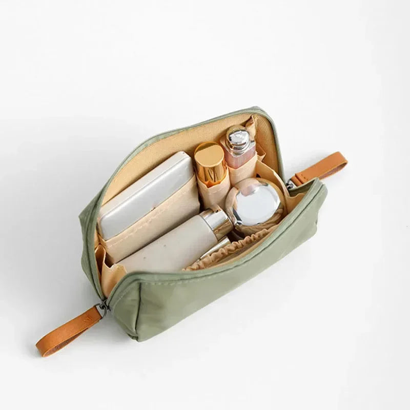 Korean Lipstick Cosmetic Bag Women Fashion Waterproof Travel Makeup Small Bag Cute Lady Clutch Make up Toiletry Pouch