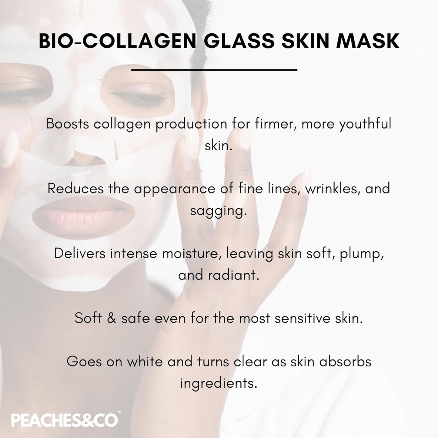 Bio-Collagen Overnight Face Mask | K-Beauty | Korean Skin Care Mask | Glass Skin | Deep Hydrating | Firming Mask | Pore Minimising | Collagen