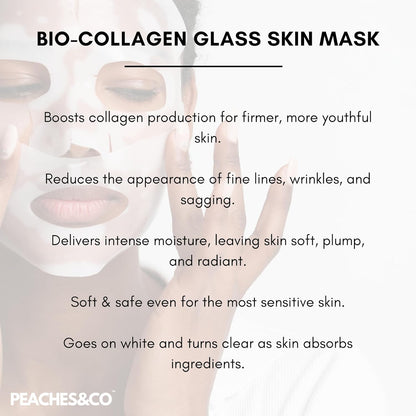 Bio-Collagen Overnight Face Mask | K-Beauty | Korean Skin Care Mask | Glass Skin | Deep Hydrating | Firming Mask | Pore Minimising | Collagen