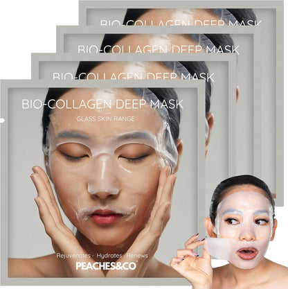 Bio-Collagen Overnight Face Mask | K-Beauty | Korean Skin Care Mask | Glass Skin | Deep Hydrating | Firming Mask | Pore Minimising | Collagen