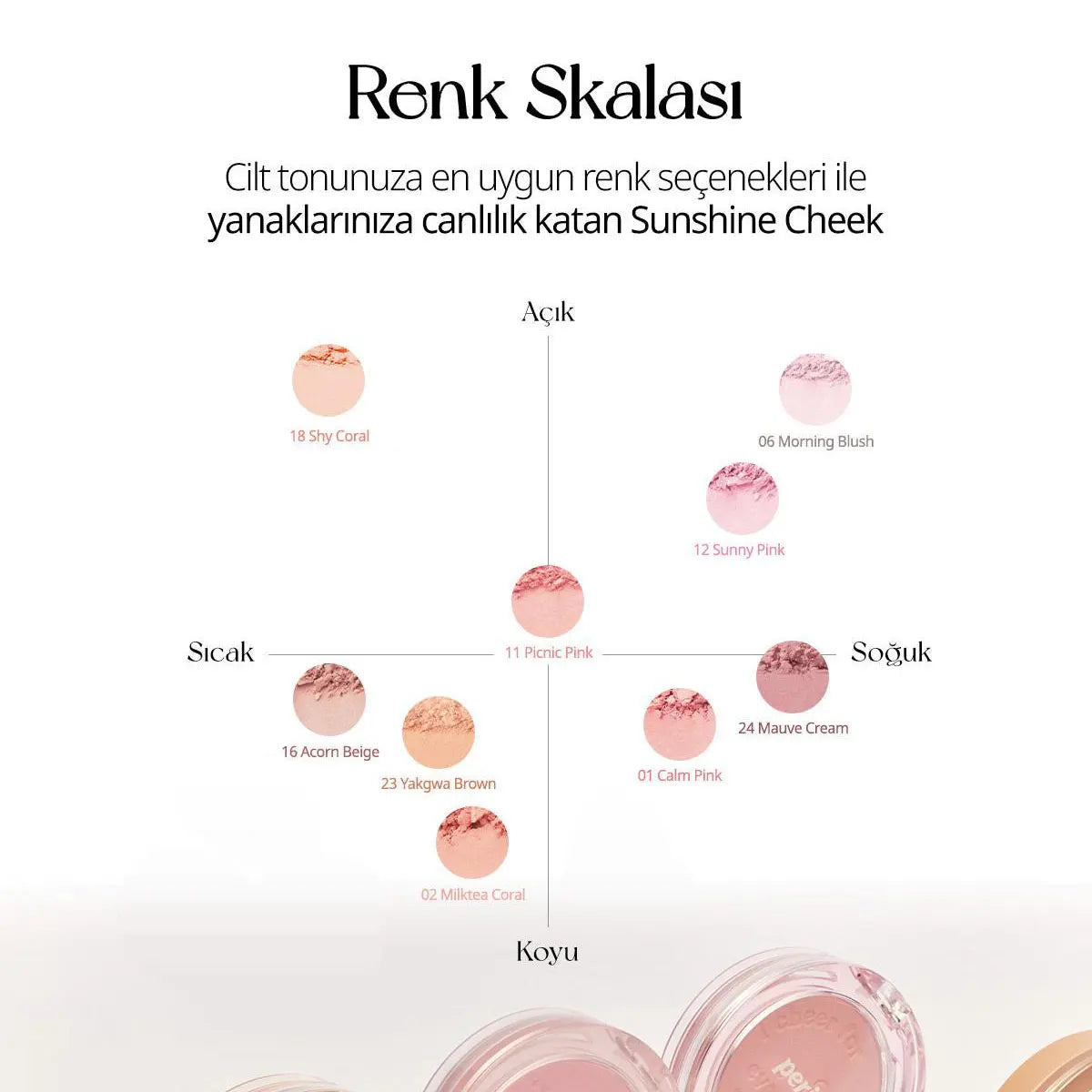 PURE BLUSHED SUNSHINE Cheek,Natural Healthy Glow,Luxury Makeup,Soft-Focus Matte Finish,Korean Cosmetic,Korean Makeup
