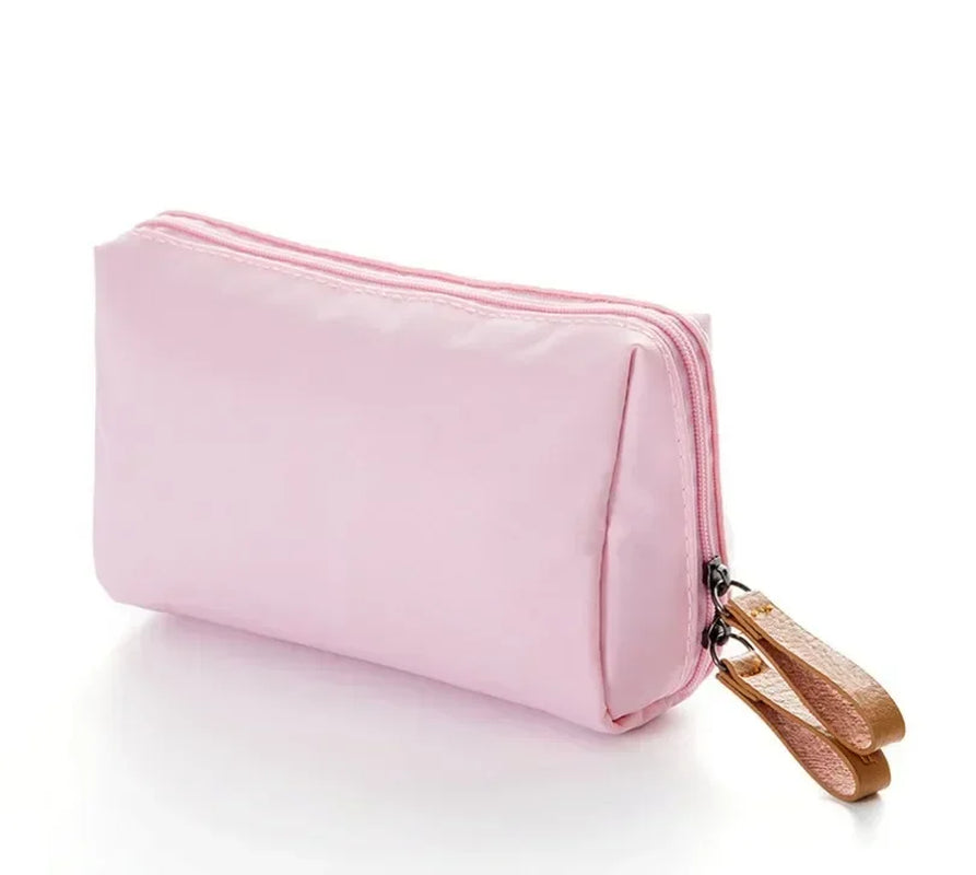 Korean Lipstick Cosmetic Bag Women Fashion Waterproof Travel Makeup Small Bag Cute Lady Clutch Make up Toiletry Pouch