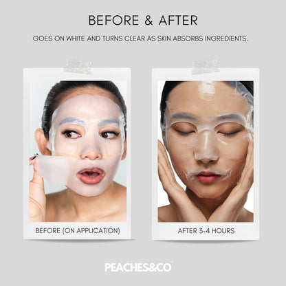 Bio-Collagen Overnight Face Mask | K-Beauty | Korean Skin Care Mask | Glass Skin | Deep Hydrating | Firming Mask | Pore Minimising | Collagen