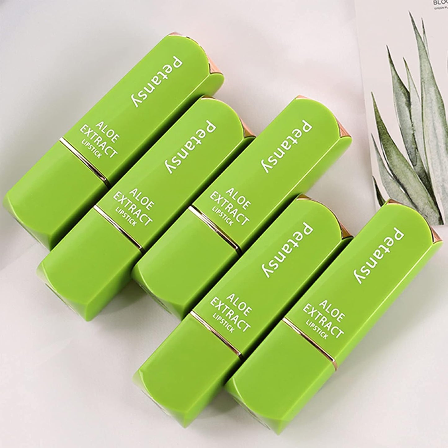 3 Packs Aloe Vera Lipstick, Lips Moisturizer Long Lasting Nutritious Lip Balm Magic Temperature Color Change Lip Gloss-Set